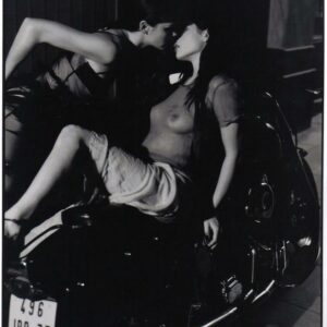 Janelle & Girlfriend - On The Harley Davidson